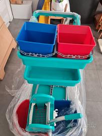 carrello pulizie
