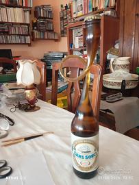 Rara bottiglia piena a giraffa Sans Souci vintage