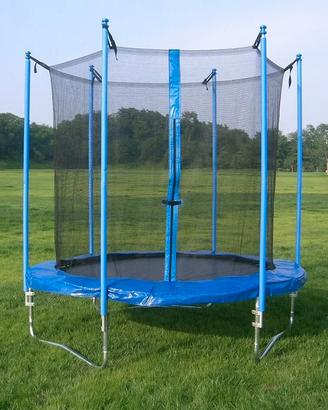 TRAMPOLINO ACCIAIO DIAM 183 CM - Garlando COMBI S