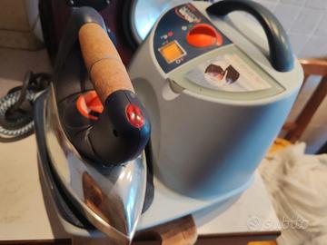 ferro da stiro a vapore con caldaia