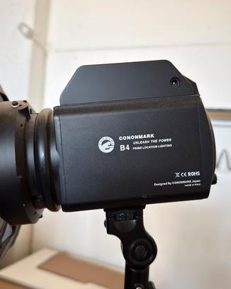 Kit Flash Cononmark B4 Prime - 2 Batterie + Trigge