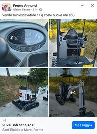 miniescavatore 