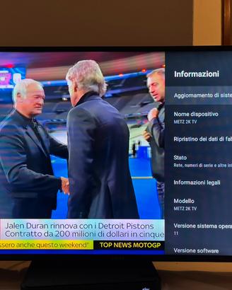 Metz Smart Tv 43 pollici perfetto stato