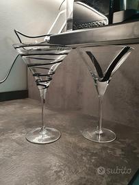 Bicchieri calici cocktail vetro LSA international