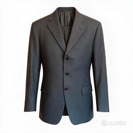 Abito Pal Zileri Sartoriale Grigio Gessato Italy