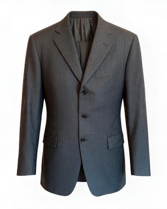Abito Pal Zileri Sartoriale Grigio Gessato Italy