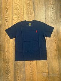 T-shirt Ralph Lauren navyblu logo rosso