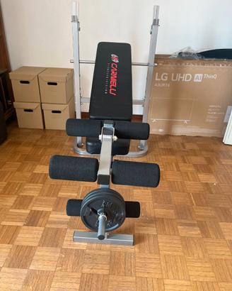 Panca multifunzionale completa Carnielli fitness