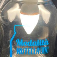 lampada nutella blu nuova