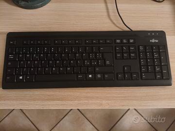 Tastiera Fujitsu nera PS2