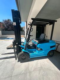 Muletto Elevatore Elettrico LITIO 2000kg TRIPLEX