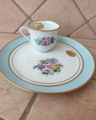 Set vintage AK Bavaria tazzina + piatto grande