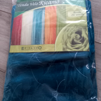 Copia tende in poliestere con ricamo