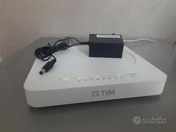 Modem/Router Tim 1000 MEGA Adsl+Fibra+Wi-FI+Ft