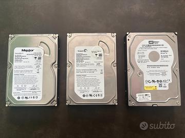 Hard Disk SATA 160 GB 3.5" – Maxtor, Seagate, WD