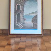 quadro litografia 70x85cm