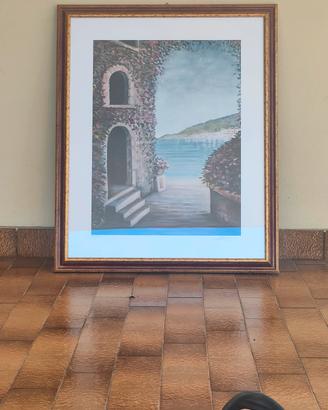 quadro litografia 70x85cm