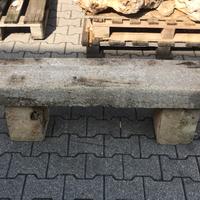 Panchina seduta panca in sasso