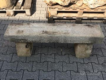 Panchina seduta panca in sasso