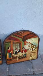 quadro in legno birreria dart e conz