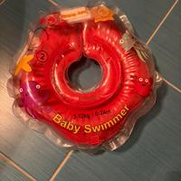 Collare per neonati Babyswimmer Rosso 0-24 mesi