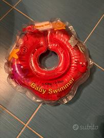 Collare per neonati Babyswimmer Rosso 0-24 mesi