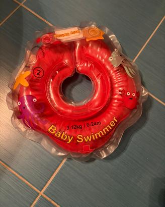 Collare per neonati Babyswimmer Rosso 0-24 mesi