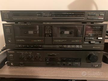 Impianto stereo vintage Technics