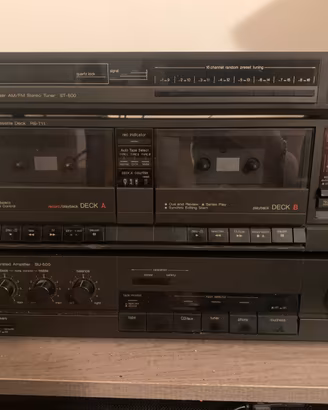 Impianto stereo vintage Technics