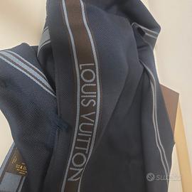 sciarpa Louis Vuitton nuova uomo lana con scatola