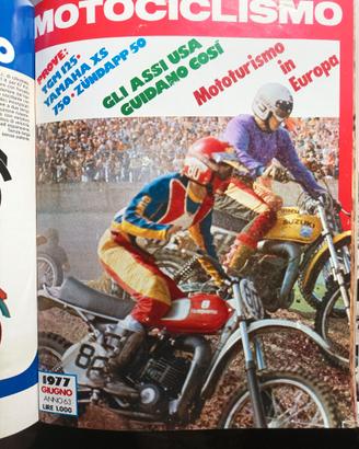 Rivista MOTOCICLISMO numero 6 del 1977