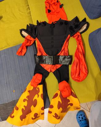 Costume di carnevale Gormiti 4-5 anni 