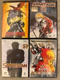 Lotto DVD Anime – Edizioni Italiane Fuori Catalogo