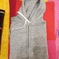 FELPA HOLLISTER UNISEX GRIGIA