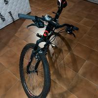 bici atala 27,5 rossa nera