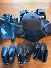 Abbigliamento e accessori equitazione bambino/a