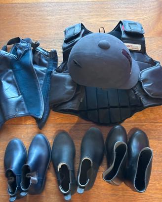 Abbigliamento e accessori equitazione bambino/a