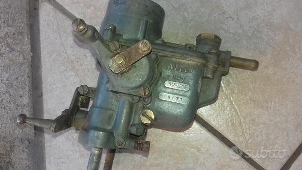 Fiat Balilla e topolino weber e solex