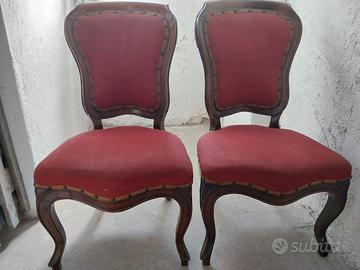 Sedie / Poltroncine del 1800