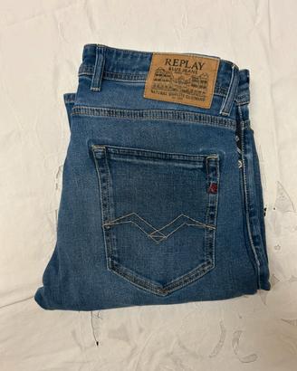 Jeans Replay Grover Straight Fit taglia-M