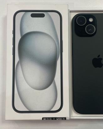 IPHONE 15 128GB NERO -GARANZIA 12 MESI