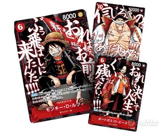PREORDER Set One Piece PROMO Luffy Ace Whitebeard