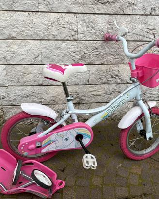 Bicicletta 12” Dino bike unicorno