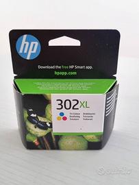 Cartuccia originale sigillata a colori HP 302 XL