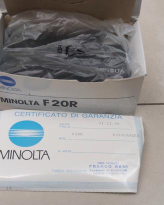 Fotocamera Minolta F20R 
