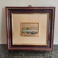 Quadro argento bilaminato