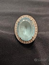 Anello oro e pietre preziose