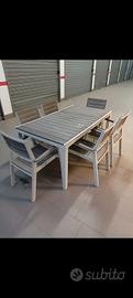 tavolo keeter di qualità con 6 sedie 