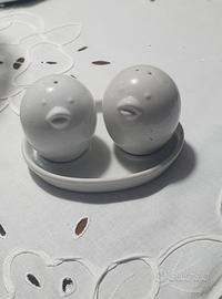 set sale pepe porcellana bianca