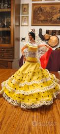 Bambola ballerina di flamenco vintage spagnola Mar